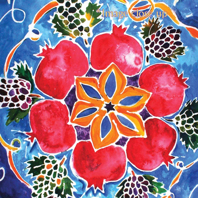 Another Creation by Michele Pulver, LLC - Wholesale Everyday Greeting Card - 712 Pomegranates and Grapes1