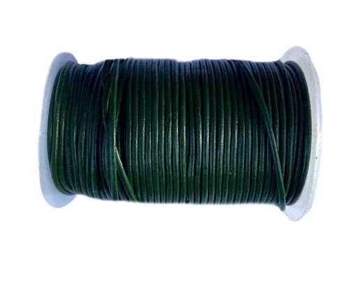 Sun Enterprises B.V. - Wholesale Craft Supplies - Round Leather Cord SE/R/Mehandi - 1.5mm
