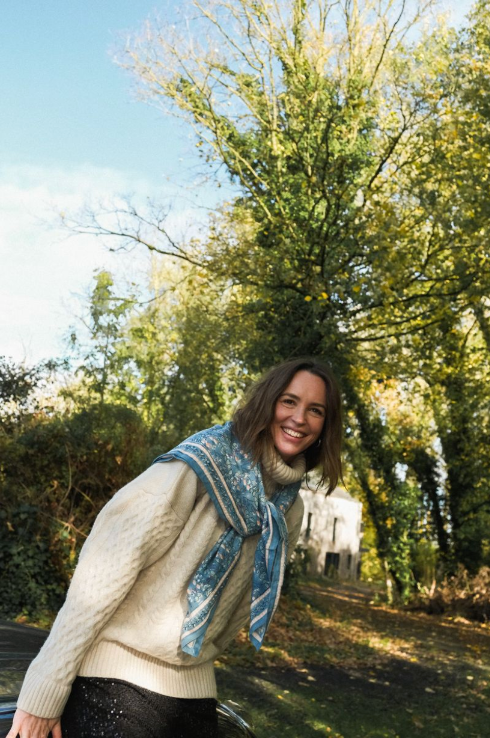 SO FAMILY - Vendita all'ingrosso Sciarpa - Donna - Sciarpa CAGLIARI da adulto blu0