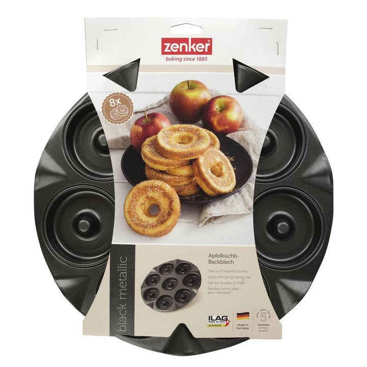 Zenker - Wholesale Cake Pan - Zenker Black Metallic 8 Oven Donuts Mould5