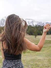 Ginseng, hemp & pink clay solid shampoo for wholesale by JEOM