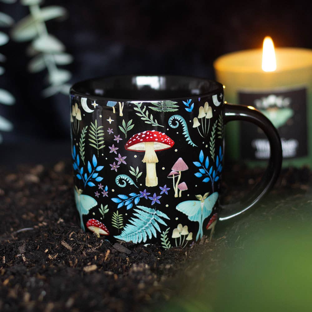 Something Different Wholesale - Wholesale Coffee Mug - Dark Forest Print Mug