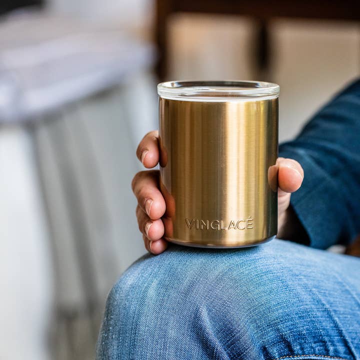 Vinglacé - Venta al por mayor Copas de cóctel/licor - Bola baja de whisky revestida de vidrio de cobre3