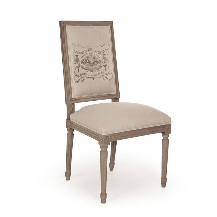 Zentique Inc. - Wholesale Chair - Louis Side / Dining Chair , Solid Oak