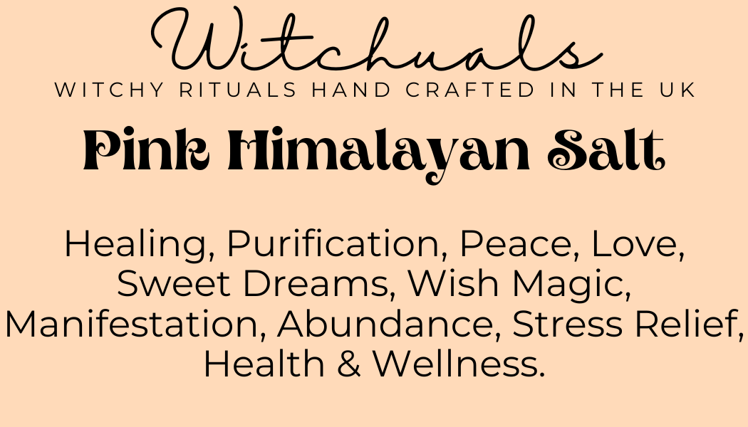 Witchuals - Rituals & Spellwork Apothecary – wholesale Meditation supplies – Pink Himalayan Salt3