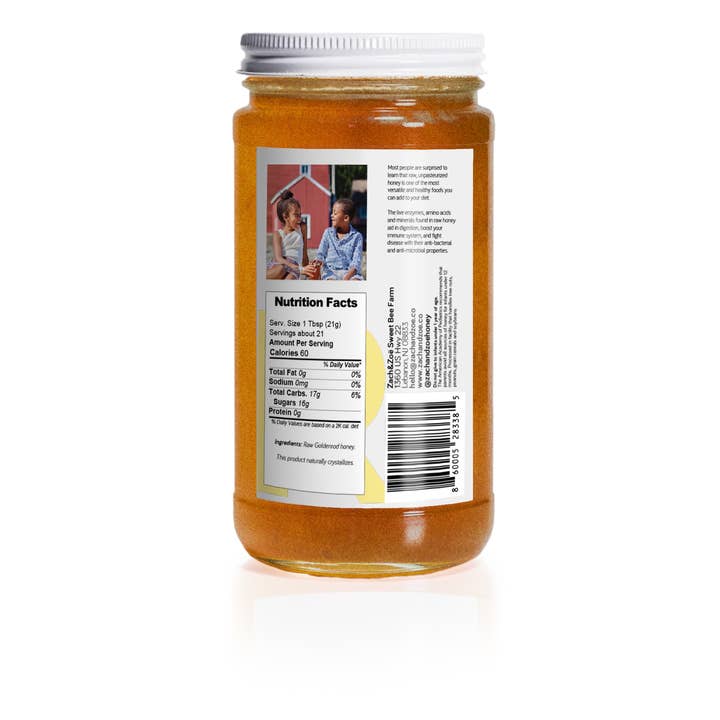 Zach & Zoe Sweet Bee Farm - Wholesale Honey - Goldenrod Honey