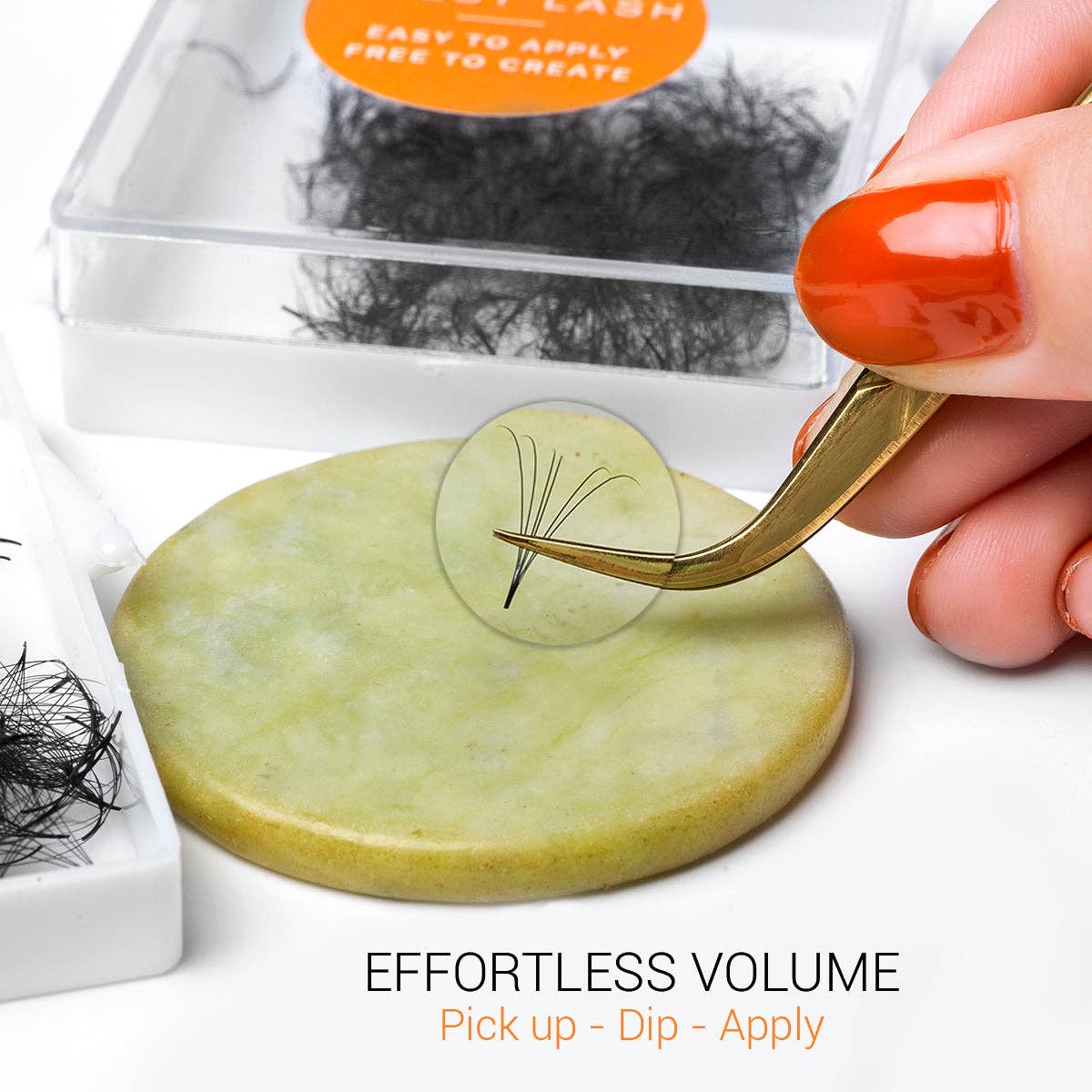 Eyesy Lash - Vendita all'ingrosso Ciglia finte - Ventilatori prefabbricati 6D | ¢1,35 /ventola | 0,07 .05 | 1000 ventole fatte a mano2