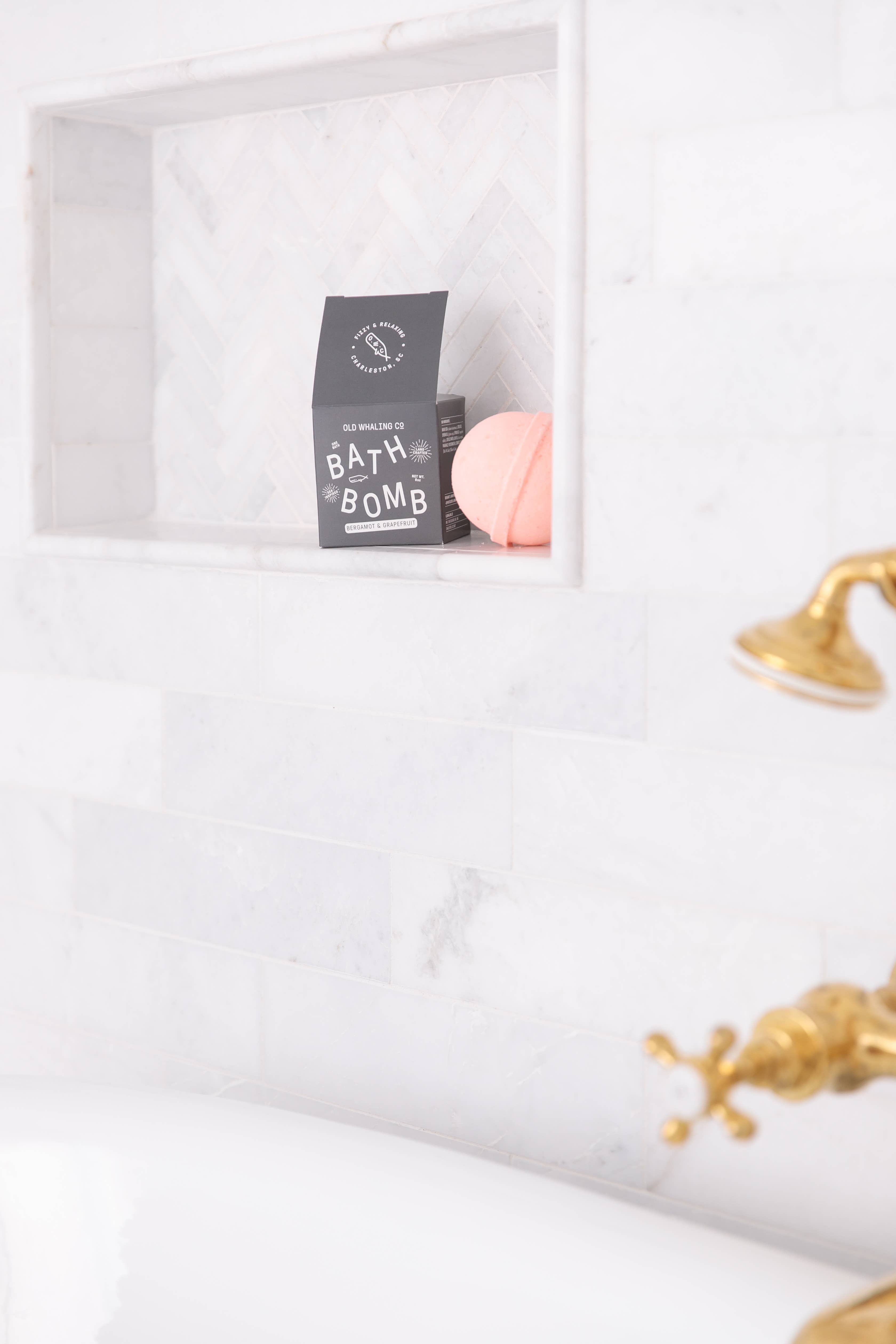 Old Whaling Company - Wholesale Bath Bomb/Fizz - Bergamot & Grapefruit Bath Bomb8