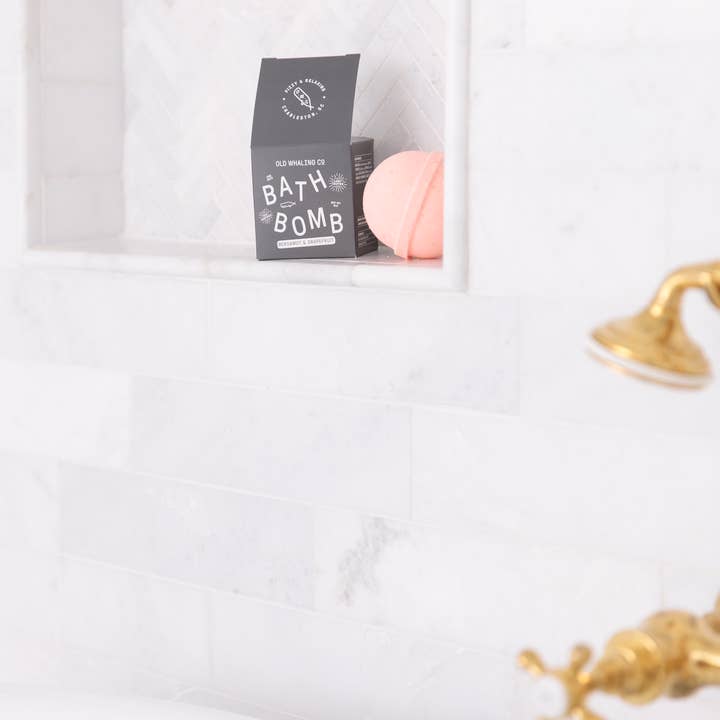 Old Whaling Company - Wholesale Bath Bomb/Fizz - Bergamot & Grapefruit Bath Bomb8