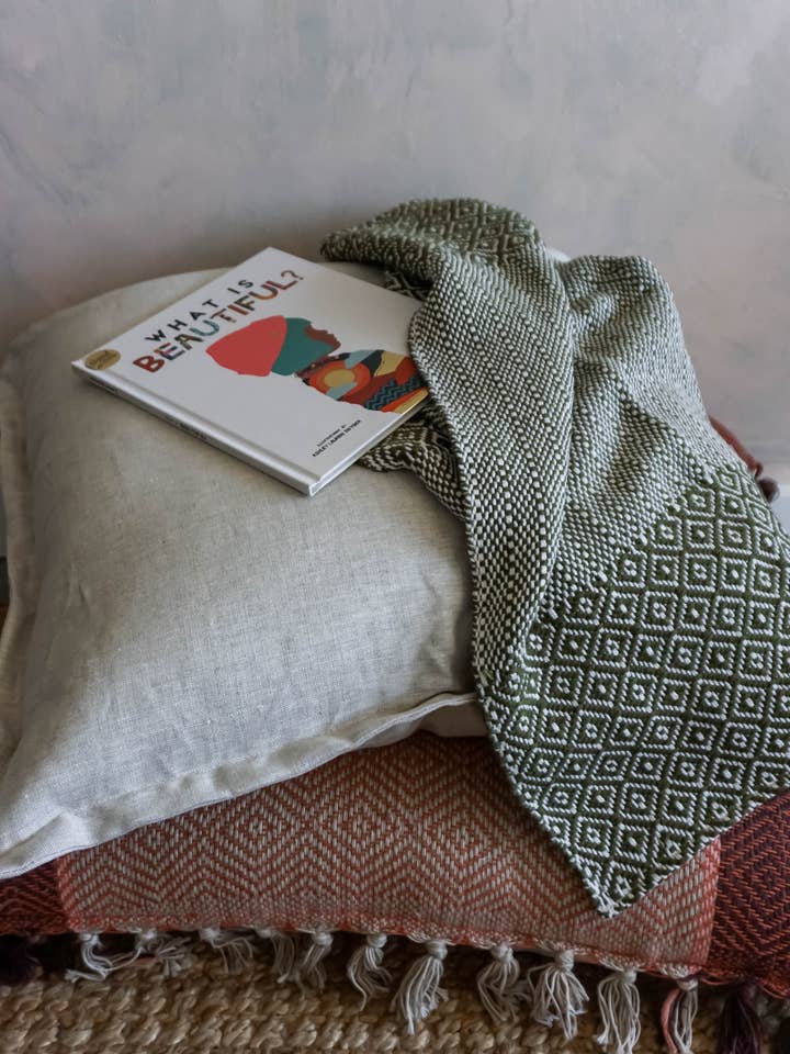 Mantas tejidas de algodón para venta al por mayor de Daughter Handwovens