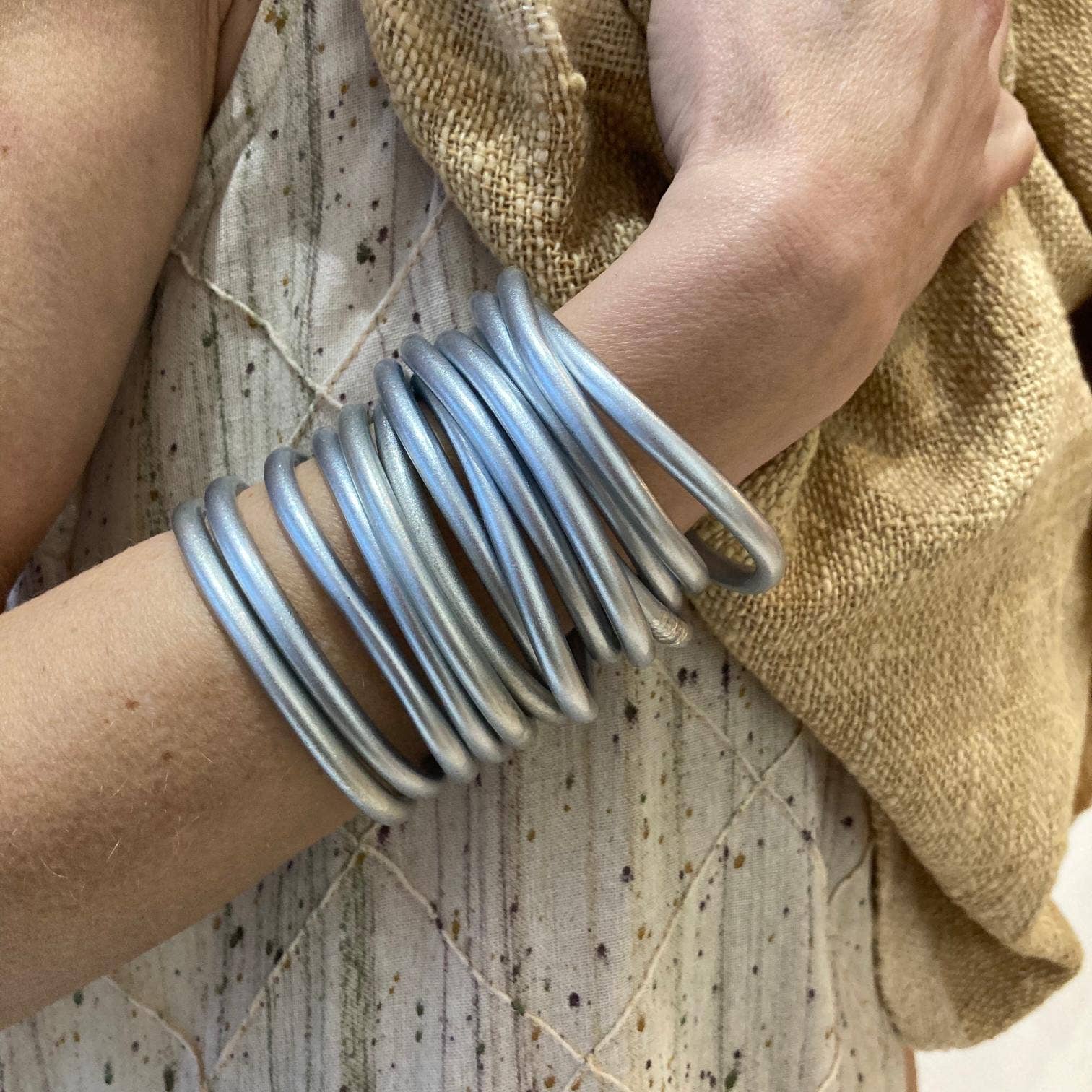 BAAN - Vendita all'ingrosso Bracciale a polsino - BAAN - Braccialetto buddista ufficiale in argento1