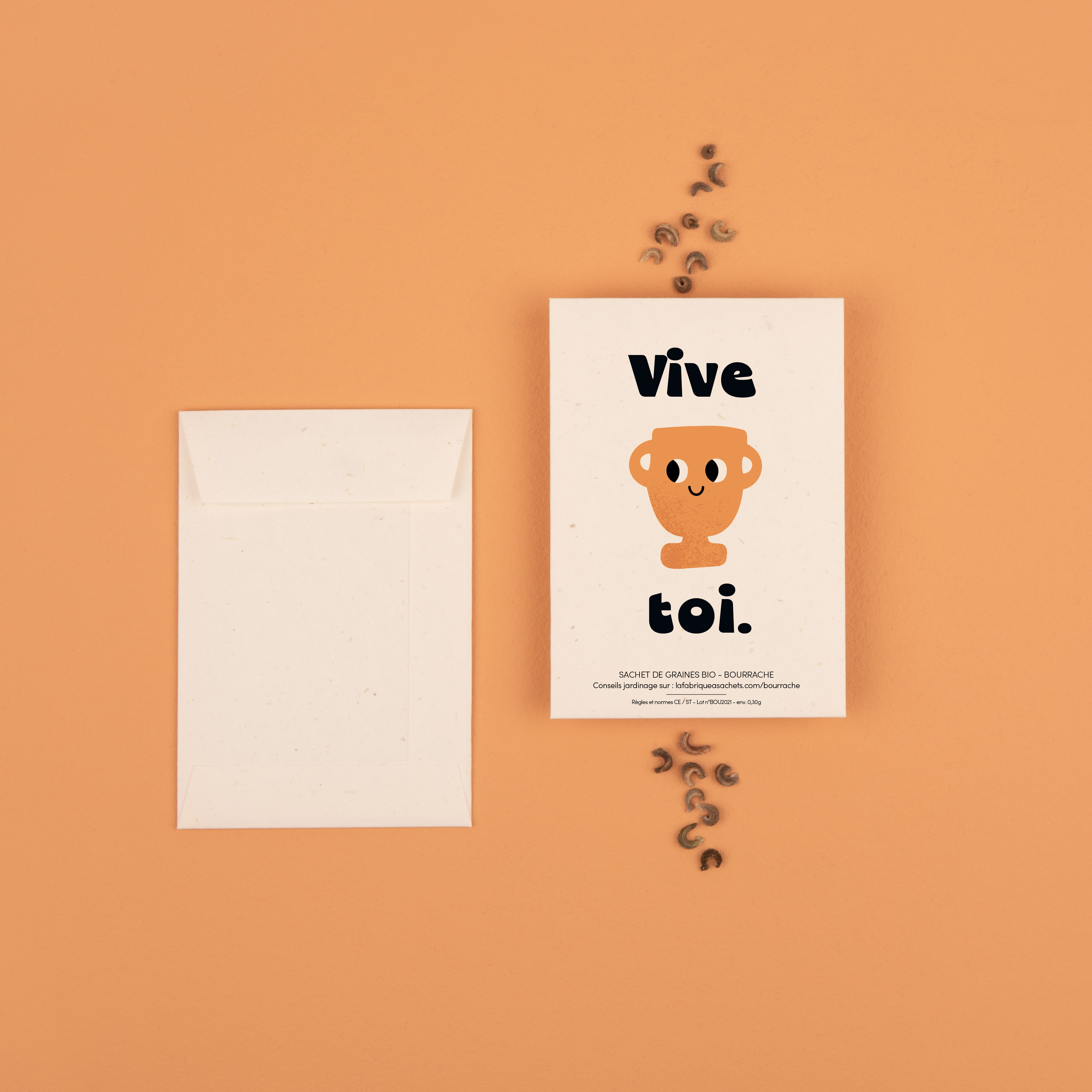 La Fabrique à Sachets - Wholesale Plant Seeds - Vive toi - Gypsophila seed bag0