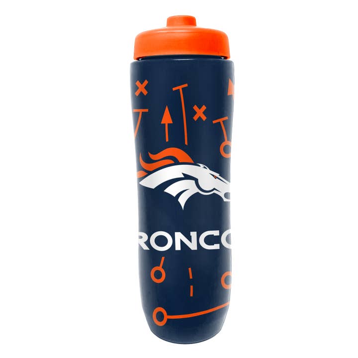 Bouteille d'eau Squeezy Denver Broncos pour la vente par Party Animal, Inc.
