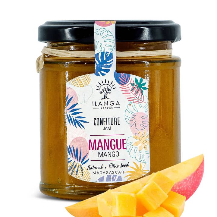 Mango jam 220g for wholesale by Ilanga Nature