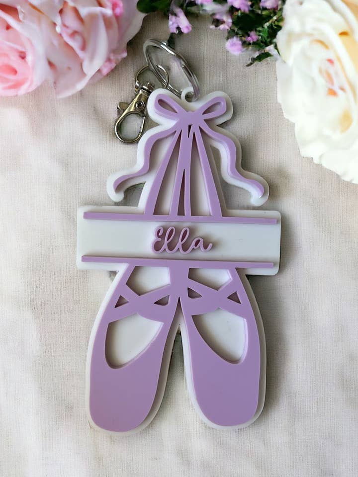 Dance bag tag for wholesale by Sophie and Co