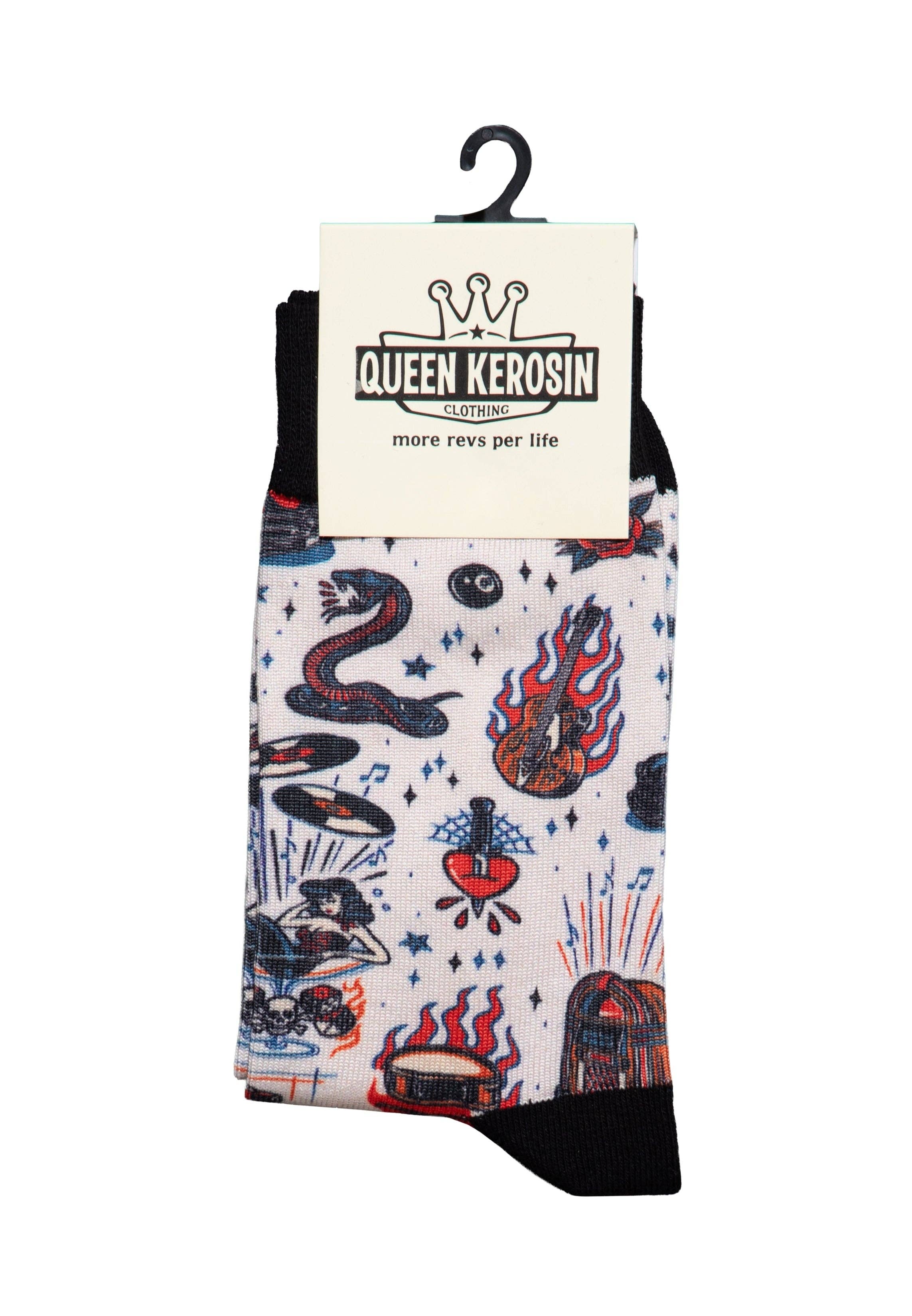 KING KEROSIN - Wholesale Socks - Unisex - Socks "Rock 'n' Roll"2