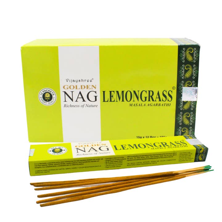 Golden Nag Lemongrass 15 gram for wholesale by Green Tree