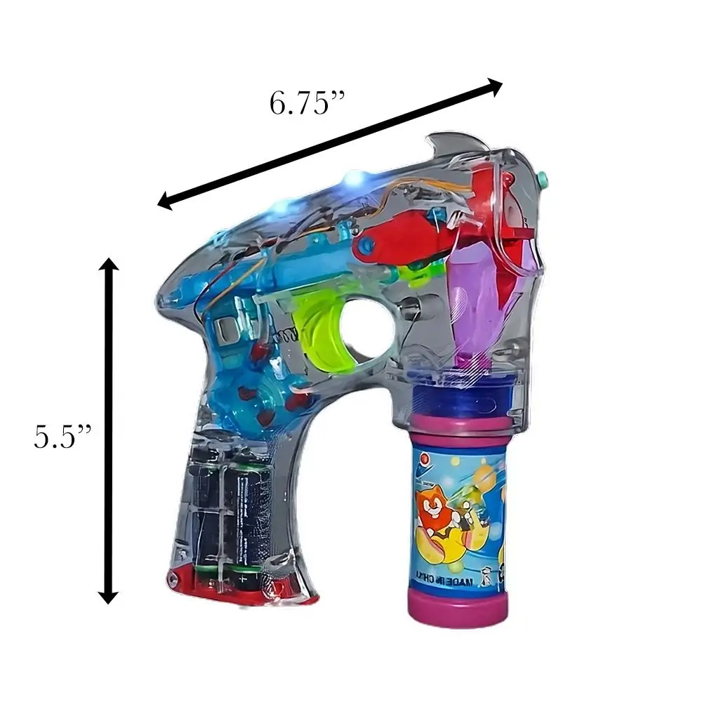 Blinkee.com, LLC - Wholesale Bubble Wand - Kids - LED Color Changing Bubble Gun2