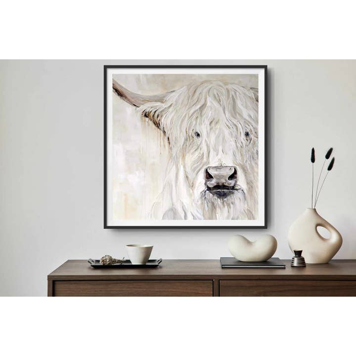 Impressão em papel fosco 20x20 Fine Art - “Samson” por atacado de Shirley Kay Art