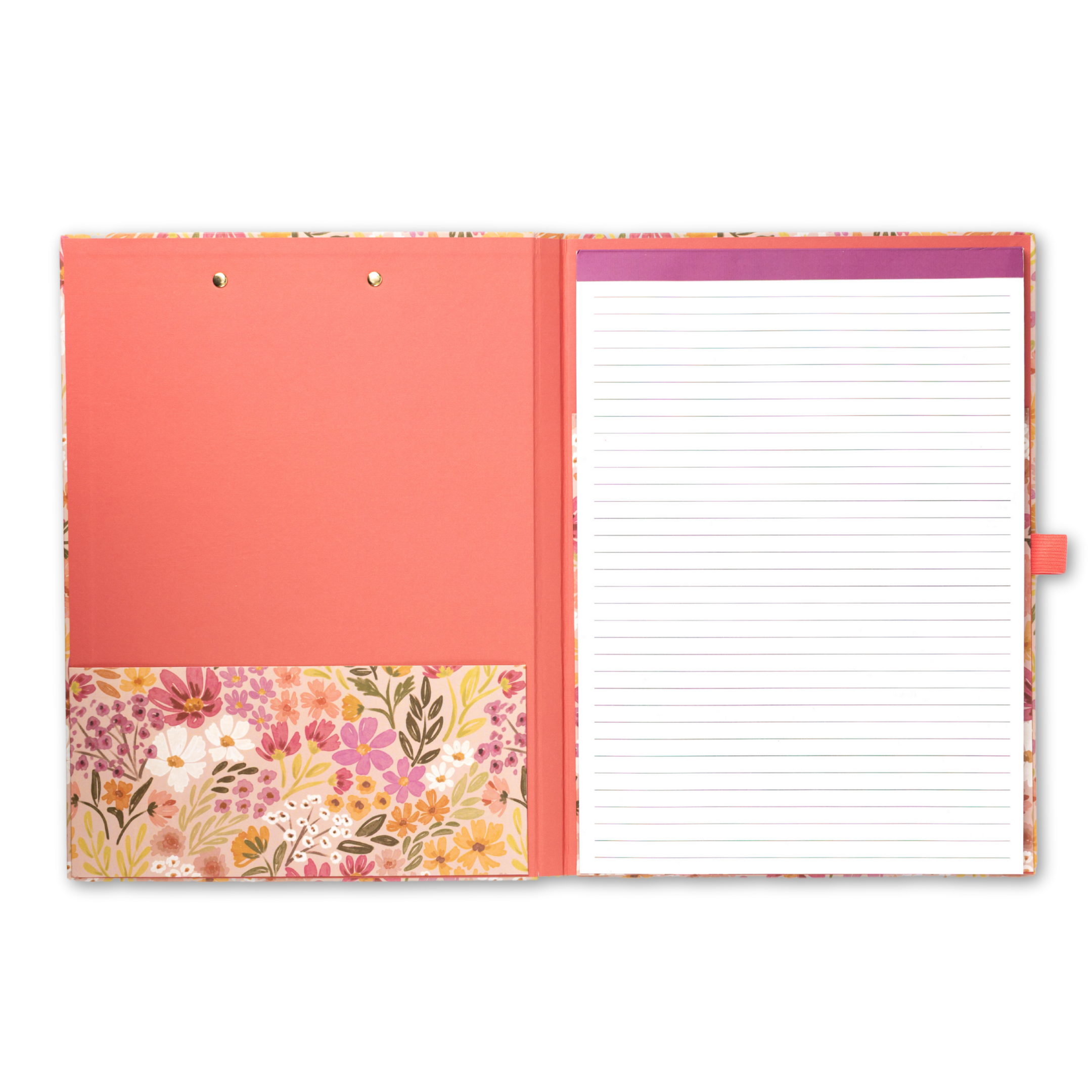 Elyse Breanne Design - Wholesale Clipboard - Primrose Petals Clipfolio1