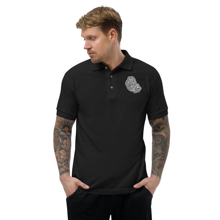 Polo LML Clothing brodé par Halfwait pour la vente par LML Clothing by Halfwait