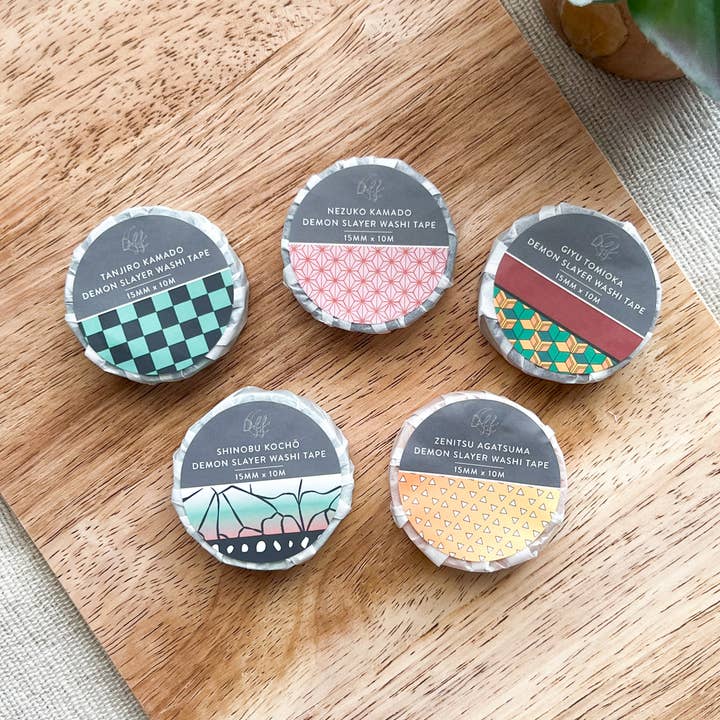 Femme Flora Design - Wholesale Washi Tape - Subtle DS Anime Washi Tape6