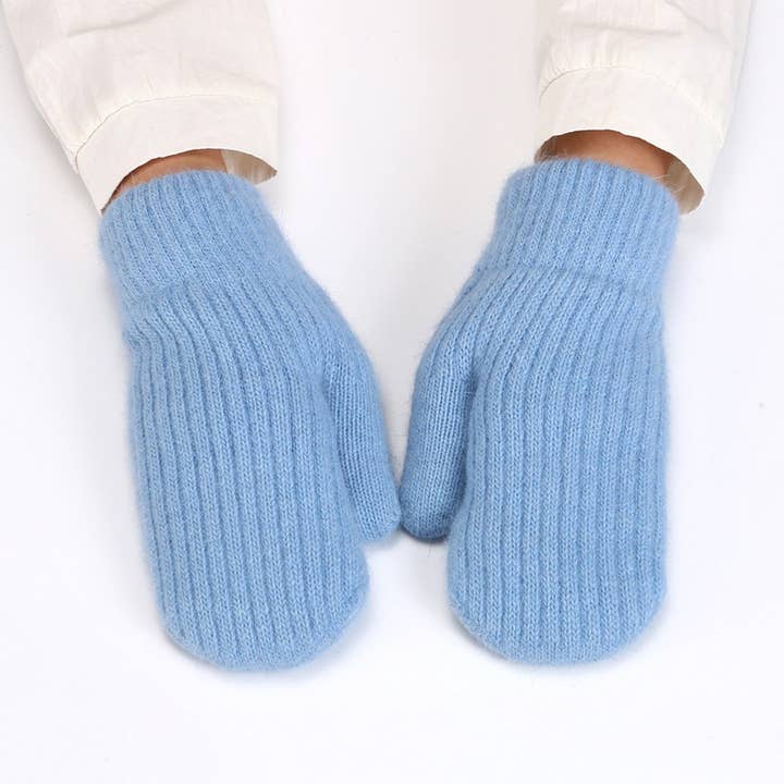 ACCITY - Wholesale Gloves - Unisex - KNITTED WOOL COVERED WINDPROOF WARM GLOVES_CWAG024911