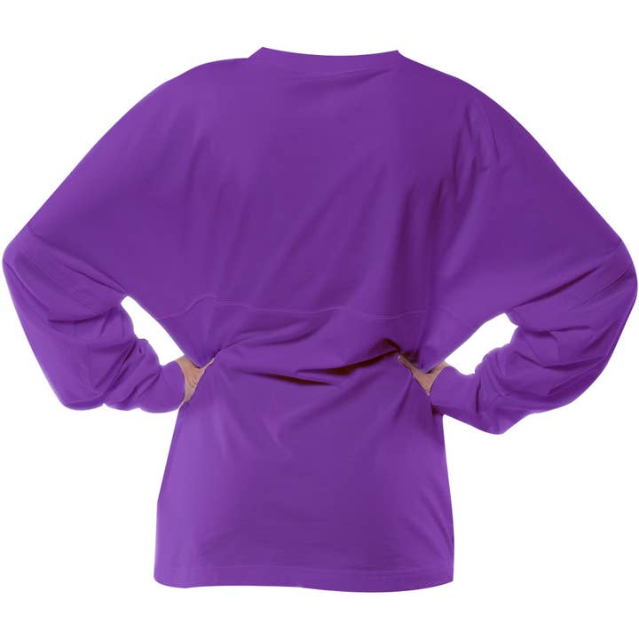 Vuxen Pojkvän Jersey - Lila för wholesale av Neon Tees