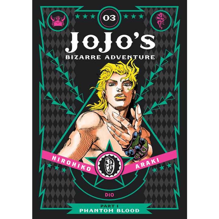 JoJo's Bizarre Adventure: Part 1--Phantom Blood, Vol. 3 by Hirohiko Araki for wholesale by Simon & Schuster