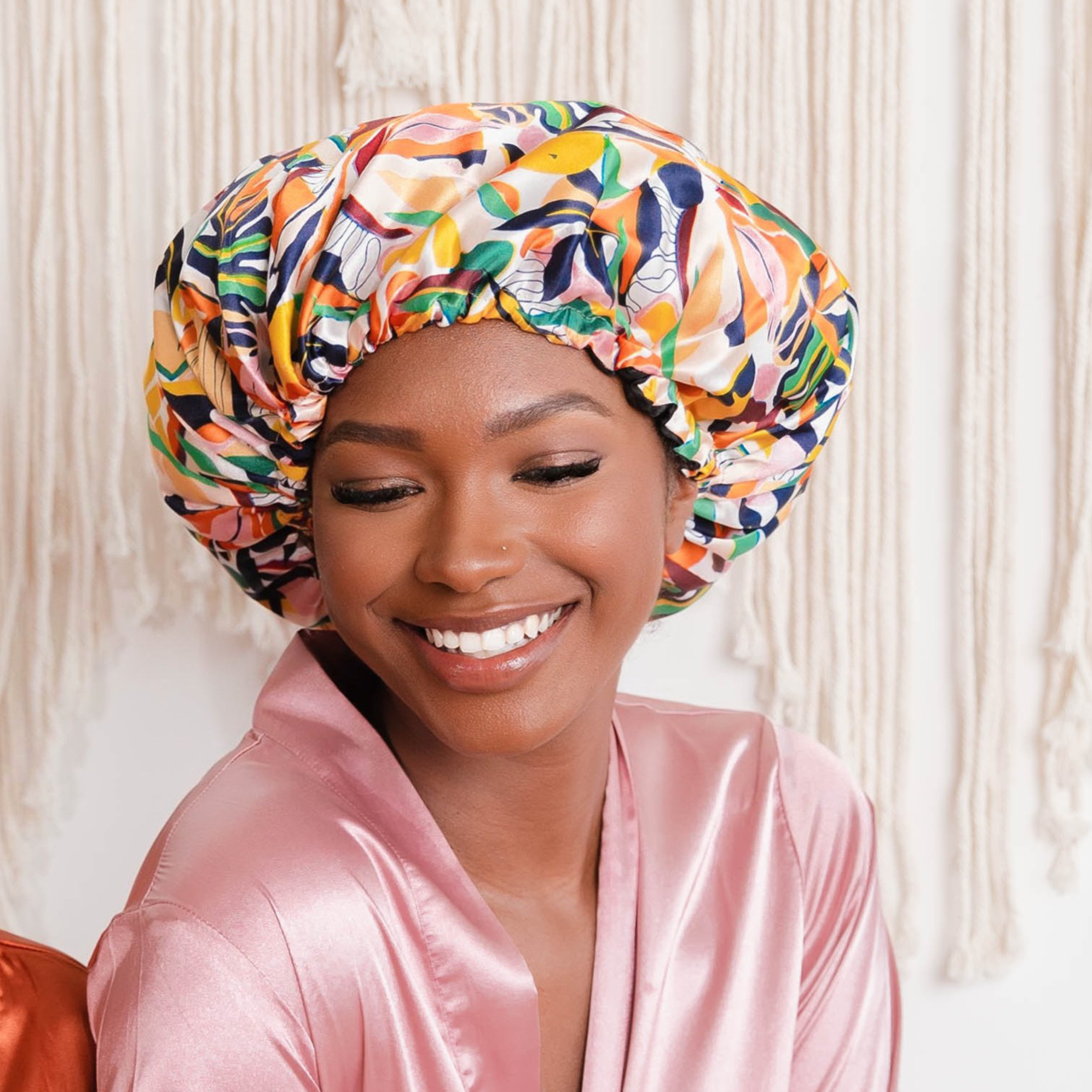 Glow by Daye - Wholesale Sleep Cap / Bonnet - Women's - G x D Adjustable Satin Bonnet226