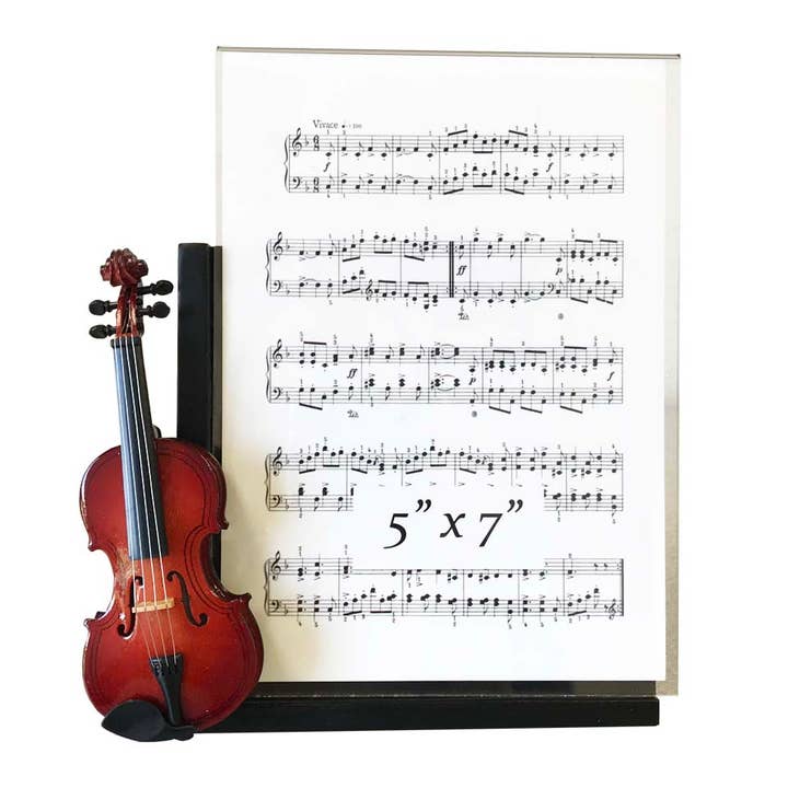 Violin Bilderrahmen für den Großhandel von Broadway Gifts Co