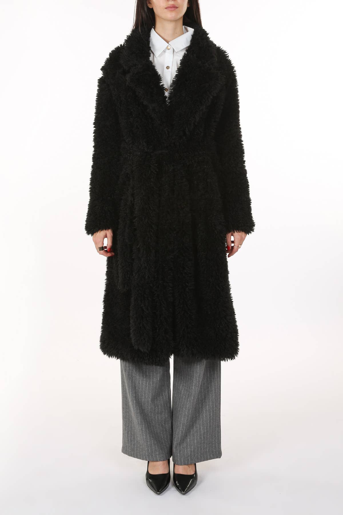 Beulah Style - Wholesale Fur/Faux Fur Coat - Women's - Fuzzy Teddy Fur Coat MM407610