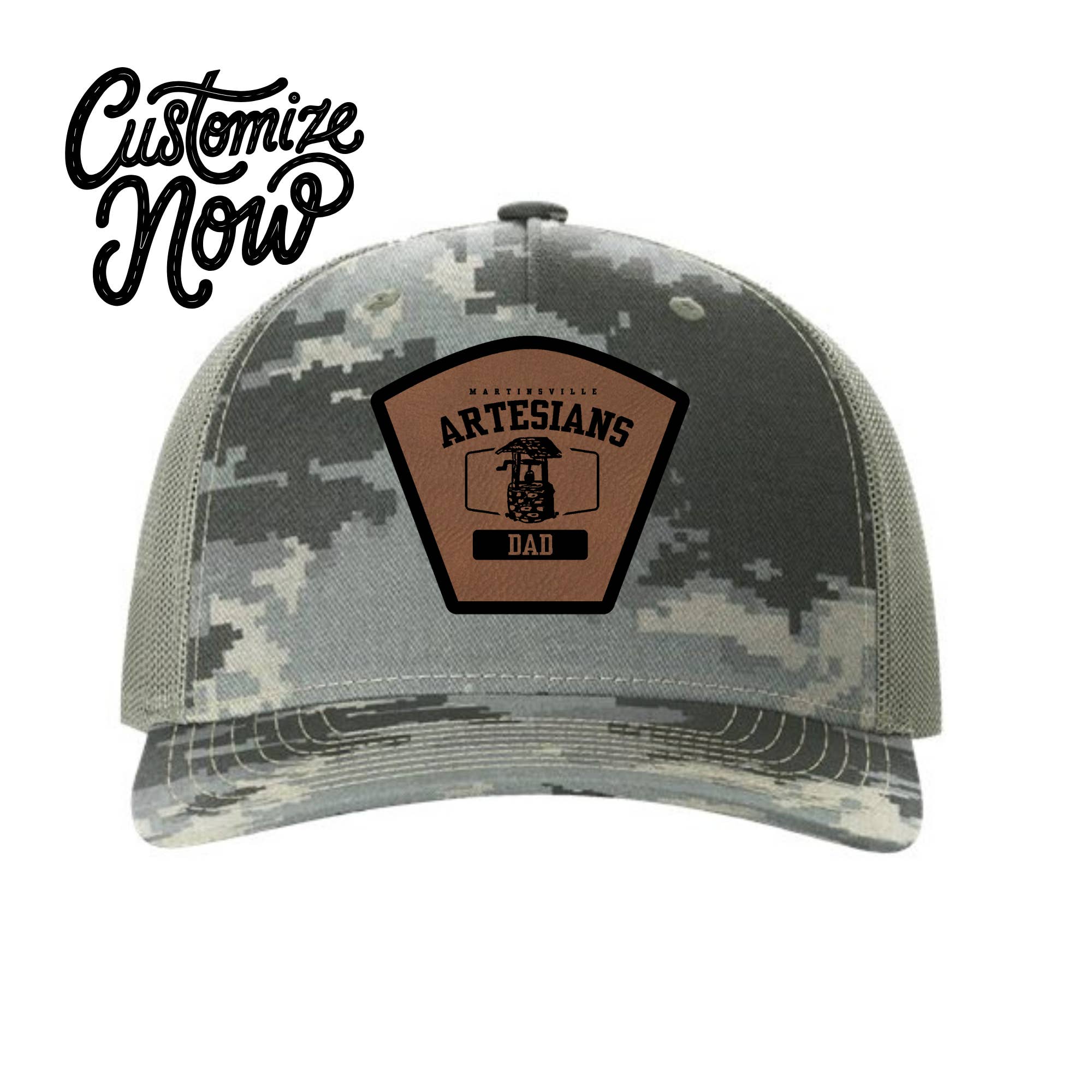 222 PARKSIDE - Wholesale Hat Accessory - Men's - Custom school Dad/Grandpa hat- perfect for Father's Day