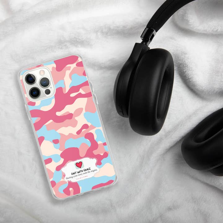 Leger Enthousiast Camouflage iPhone Hoesje voor wholesale door Grit with Grace, LLC