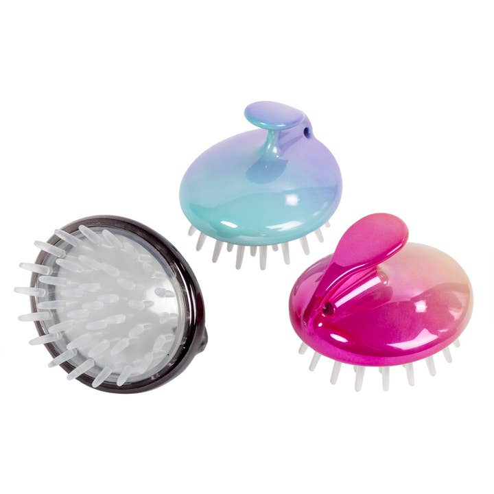 Bodico - Wholesale Head Scratcher/Massager - Bodico Head Massager & Detangler 3asst, ombre, 12/pdq1