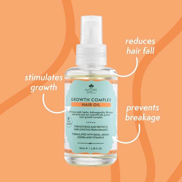 Nature Spell - Wholesale Hair oil - Nature Spell Growth Complex Hair Growth Oil2