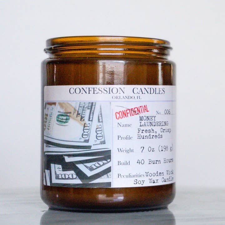 Tarro de vela para lavado de dinero para venta al por mayor de Confession Candles