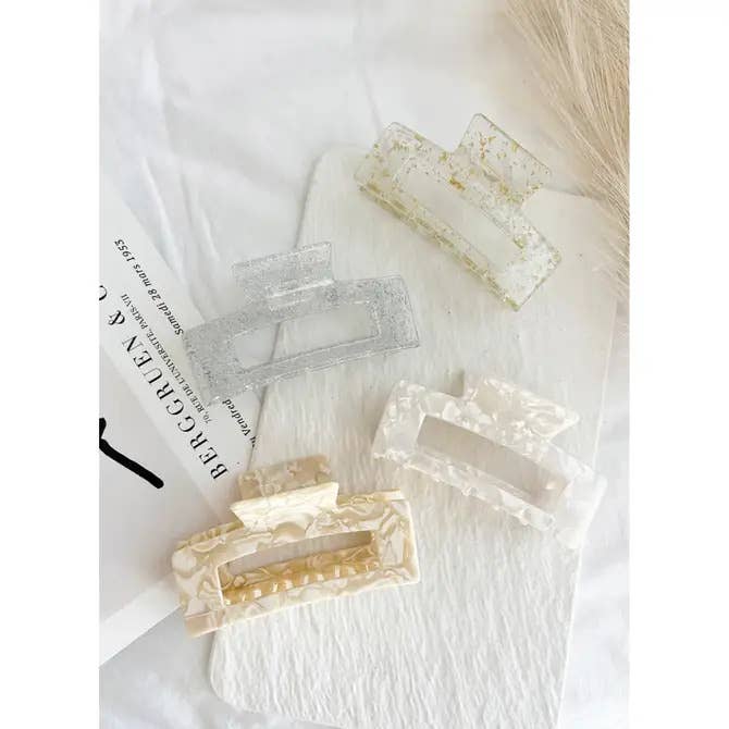 LoveLina - Wholesale Hair Clip - Women's - Jumbo 4-Inch Acetate Hair Claw - BETTY4