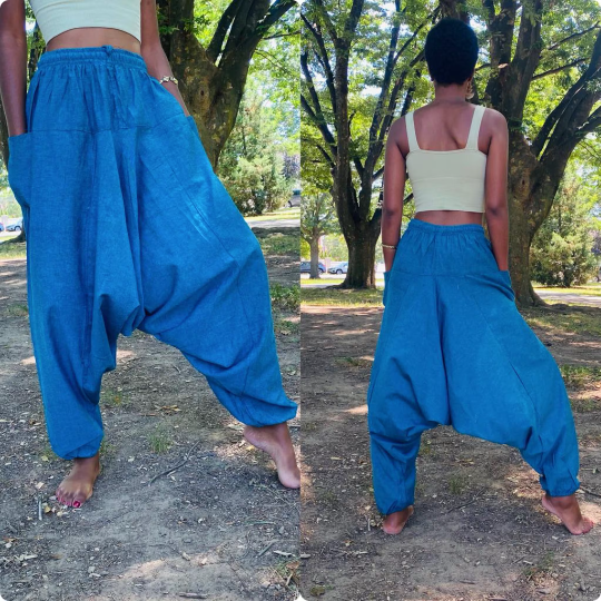 Karma Nepal Crafts - Wholesale Pants - Women's - Handmade Cotton Unisex Harem Yoga Pants0