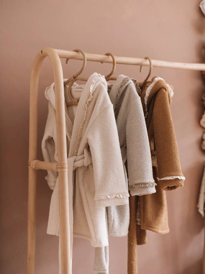 PETITE EvelinaApparel - Wholesale Robe – Kids - Kids cotton bath robe5