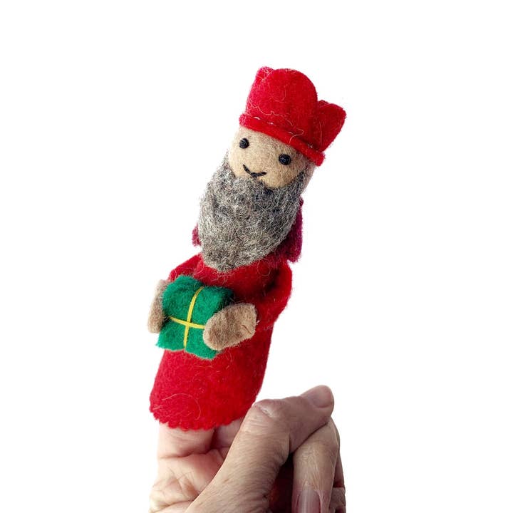 Ornaments 4 Orphans - Wholesale Nativity scene decor - Felt Wool Nativity Christmas Scene, 12 Piece Set3