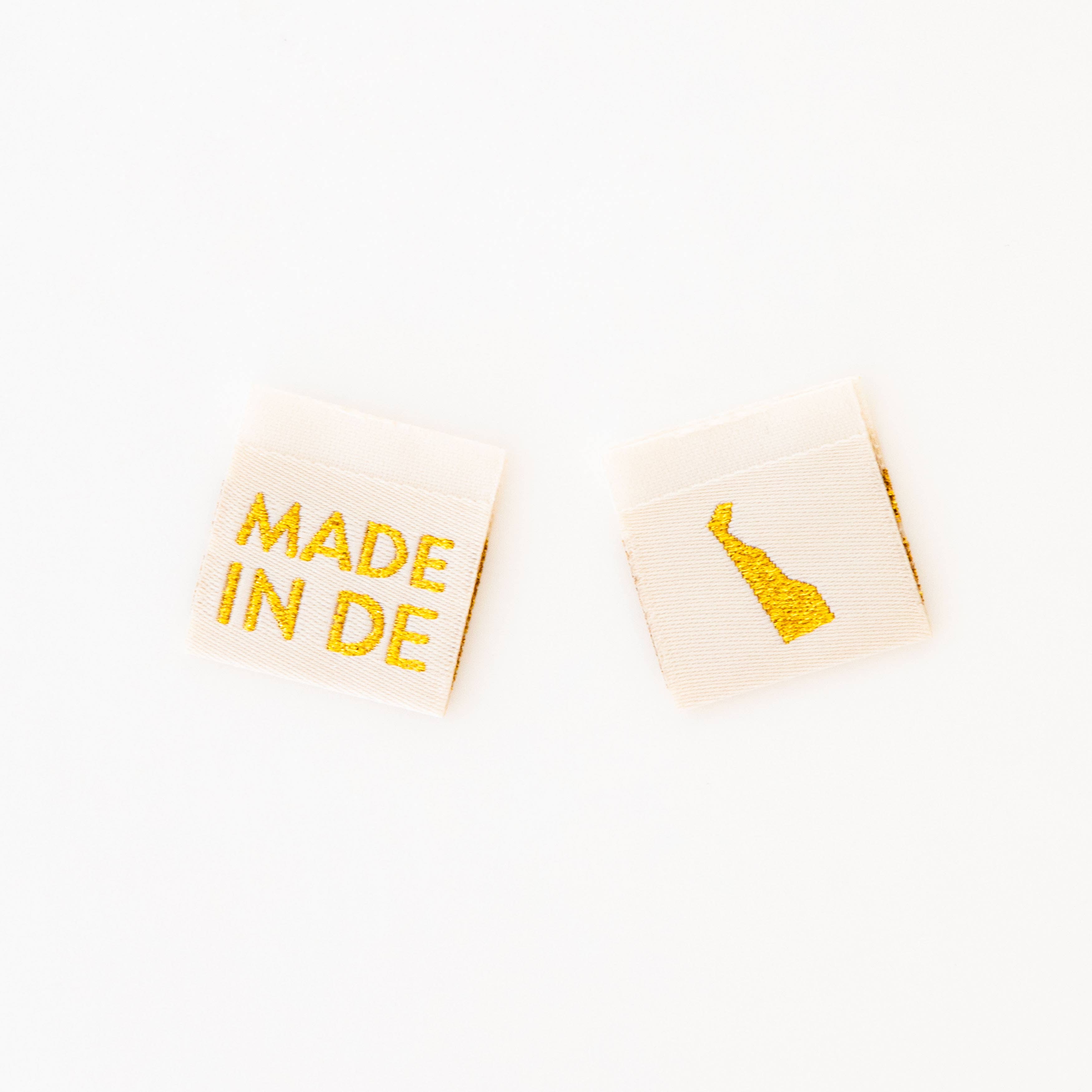 Sarah Hearts - Vendita all'ingrosso Attrezzature per lavoretti e fai da te - Etichette tessute in oro Made in My State9