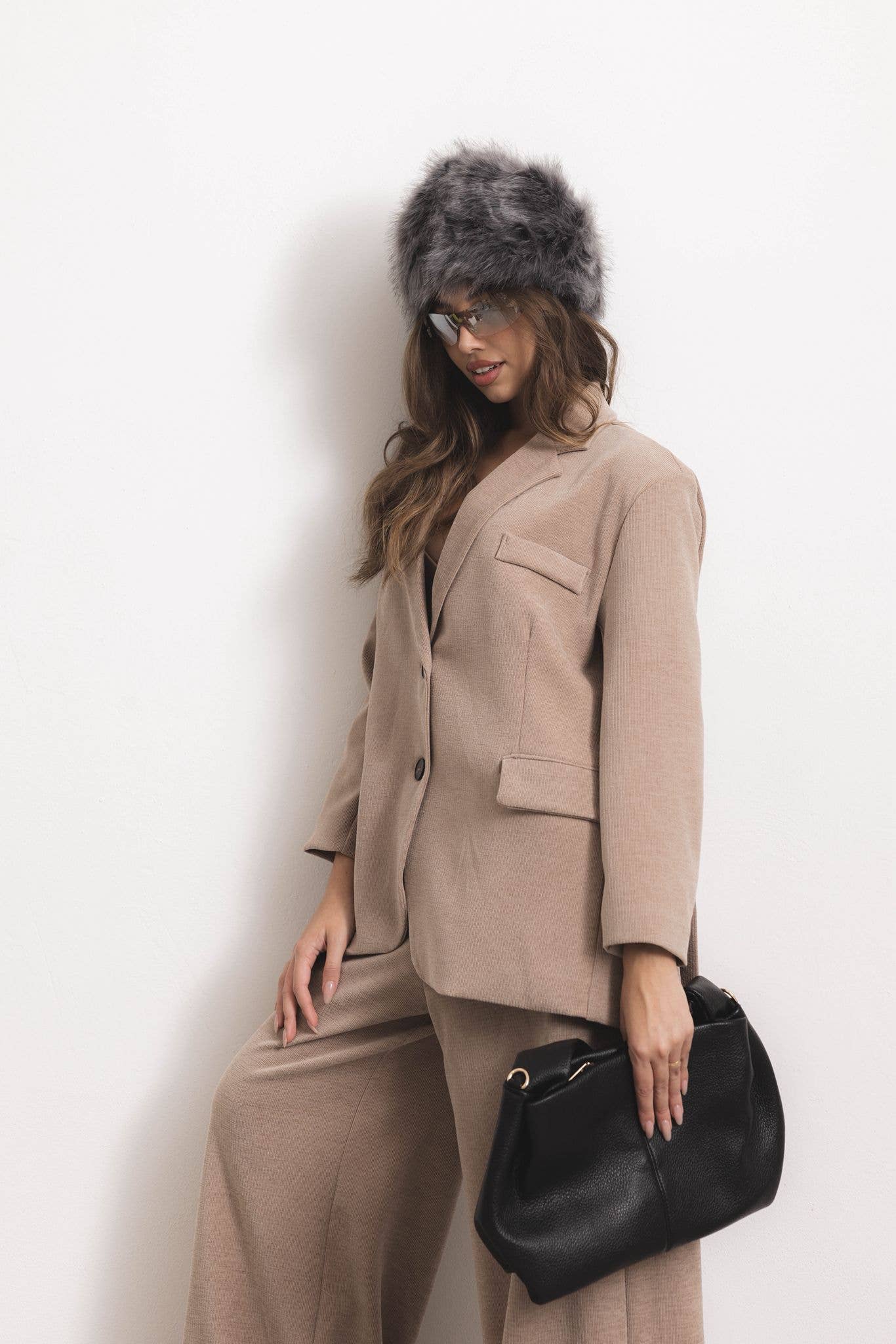 ADORA – wholesale Pants – Women's – Palazzo pants in chenille3