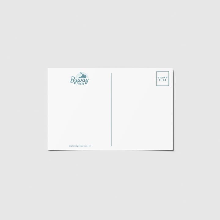 Byway Press - Vendita all'ingrosso Cartoline - Cartolina di viaggio del faro di Big Bay Point