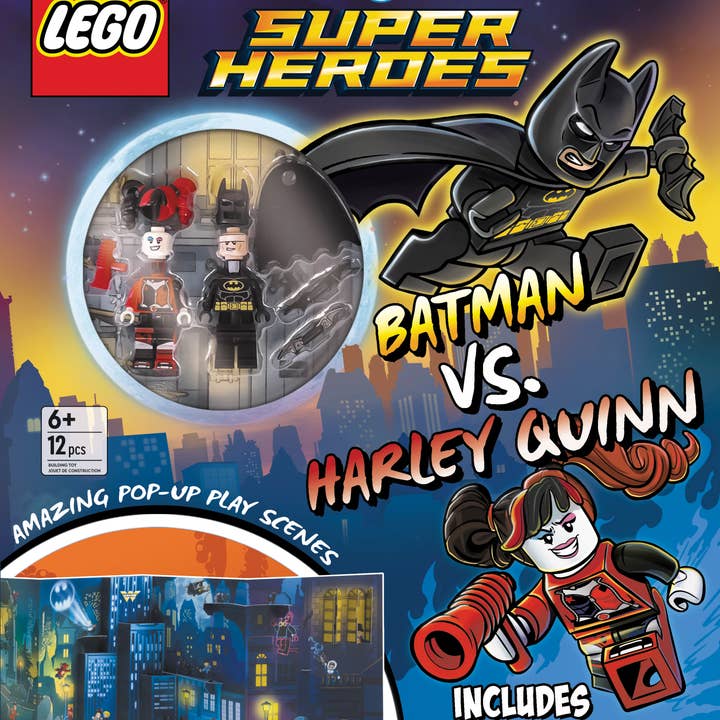 Sourcebooks - Wholesale Preschool Book (3-5) - LEGO(R) DC Super Heroes(TM) Batman VS. Harley Quinn