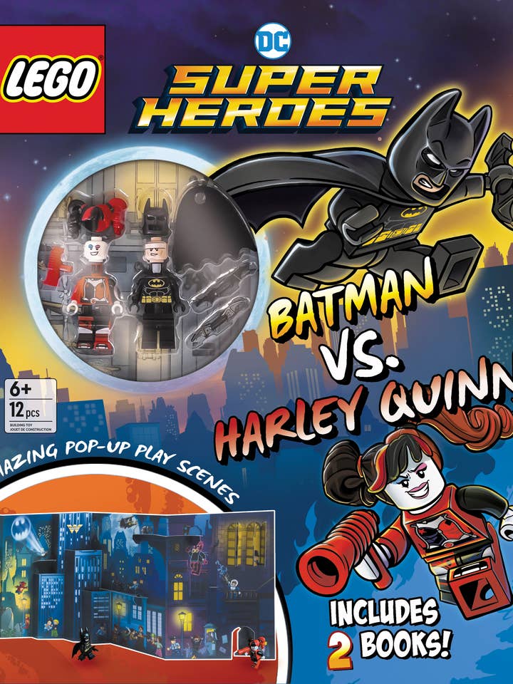 LEGO(R) DC Super Heroes(TM) Batman VS. Harley Quinn for wholesale by Sourcebooks