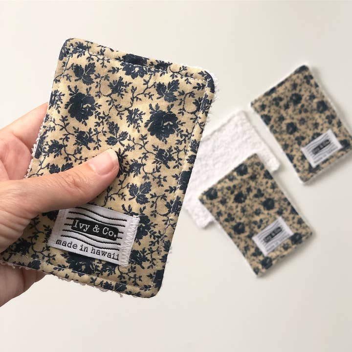 Ivy & Co. - Wholesale Wash Cloth - Kids & Baby - Eco-Cloth - Sage Scallops - Made To Order10