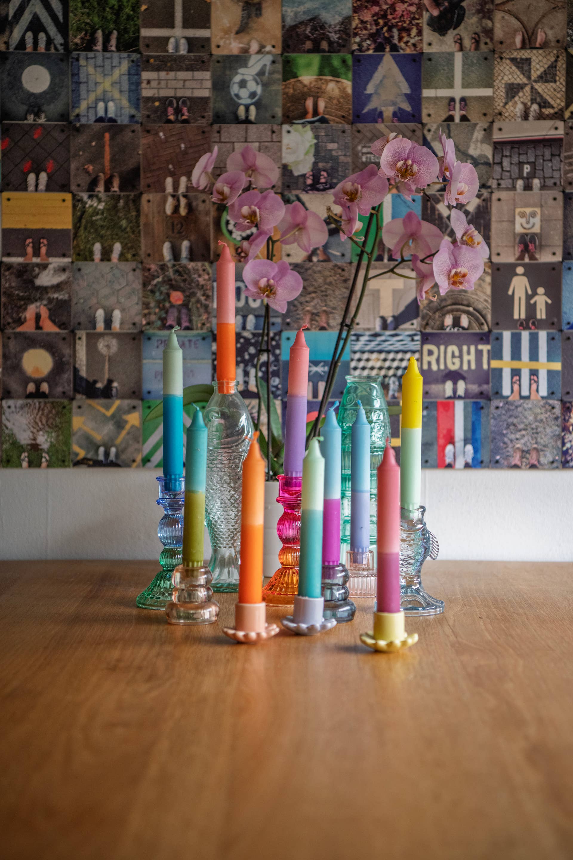 Dippy - Wholesale Tapered Candle/Candlestick - Dippy Summer Collection2