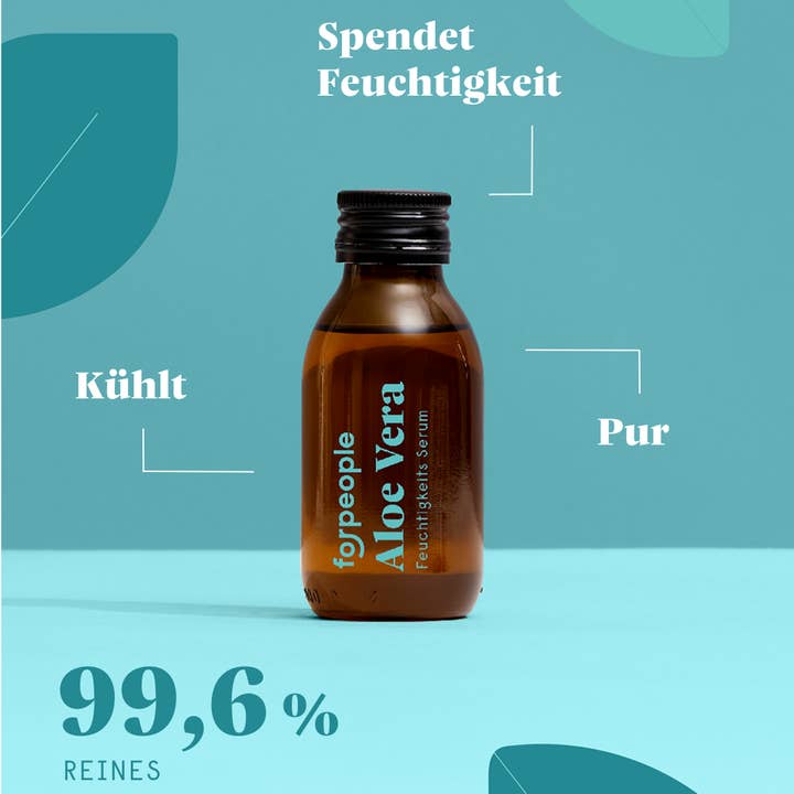 forpeople skincare GmbH – Großhandel Gesichtsserum/-konzentrat – Aloe Vera Serum 99,6%1