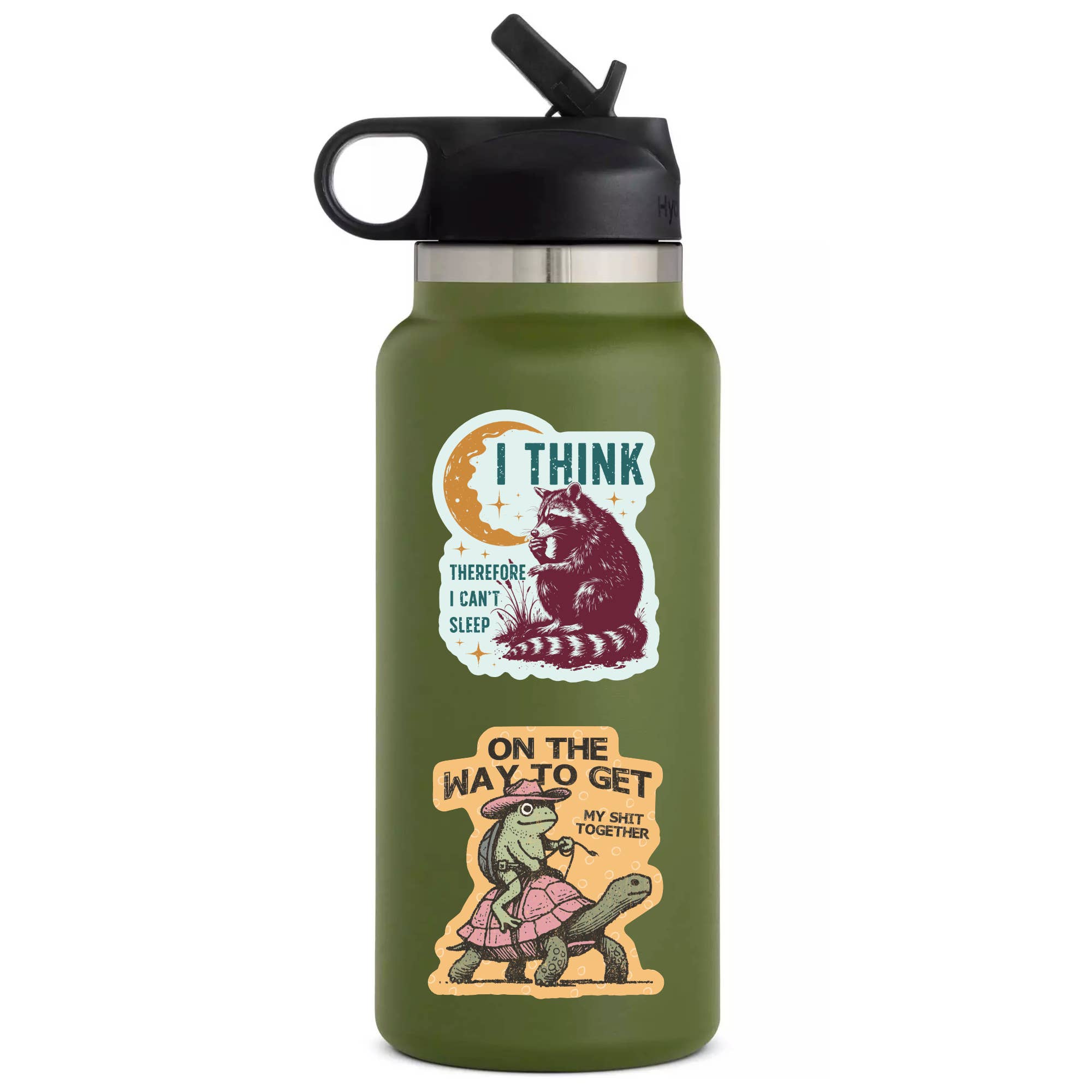 Juju and Moxie - Wholesale Sticker - Geestelijke Gezondheid Humor Schattige Angst Hoge Kwaliteit Vinyl Sticker2